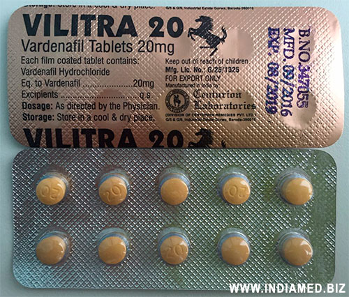 ������� - Vilitra 20 Vardenafil Tablets 20mg